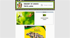 Desktop Screenshot of jamaicaemb.jp